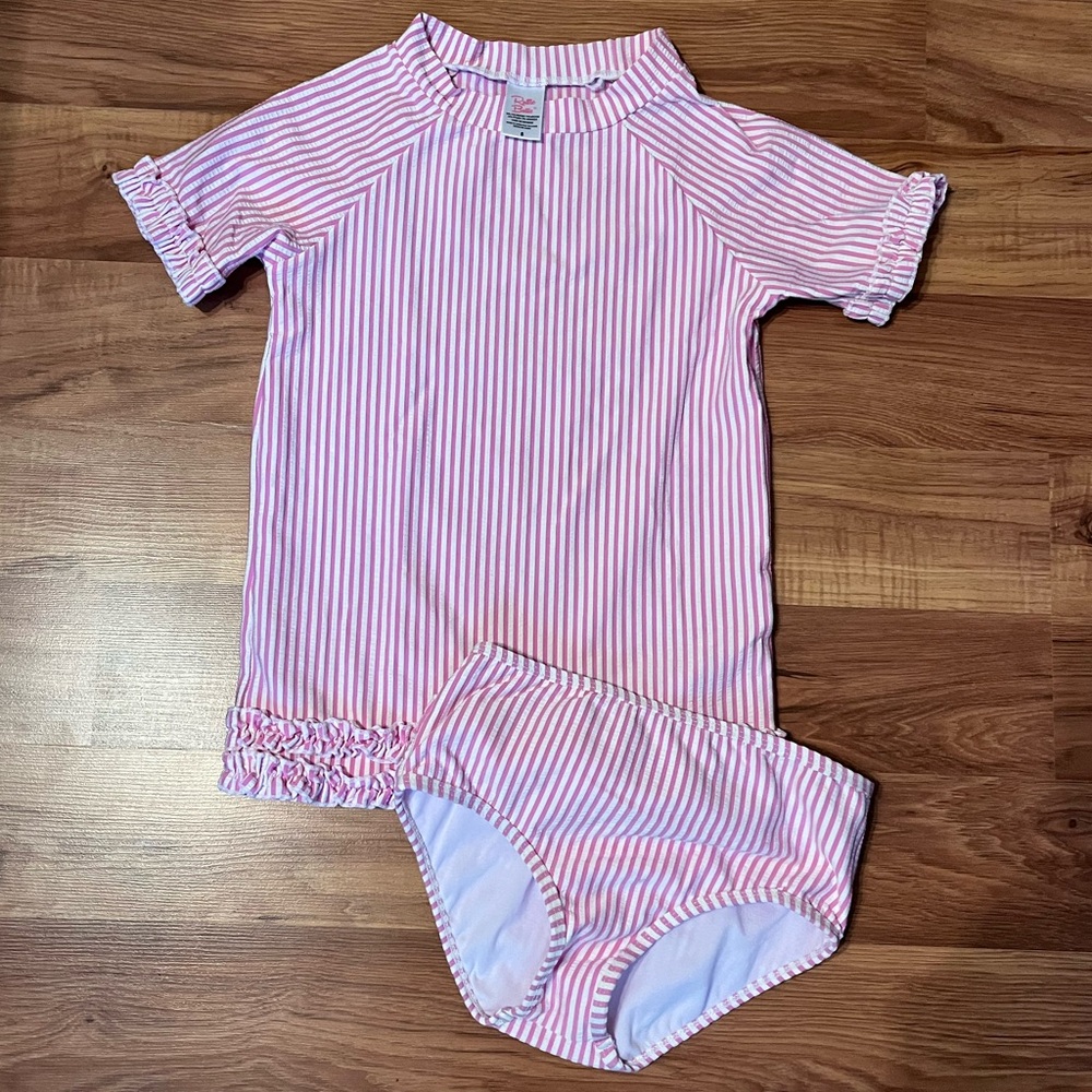 Ruffle Butts Tankini Swim Set